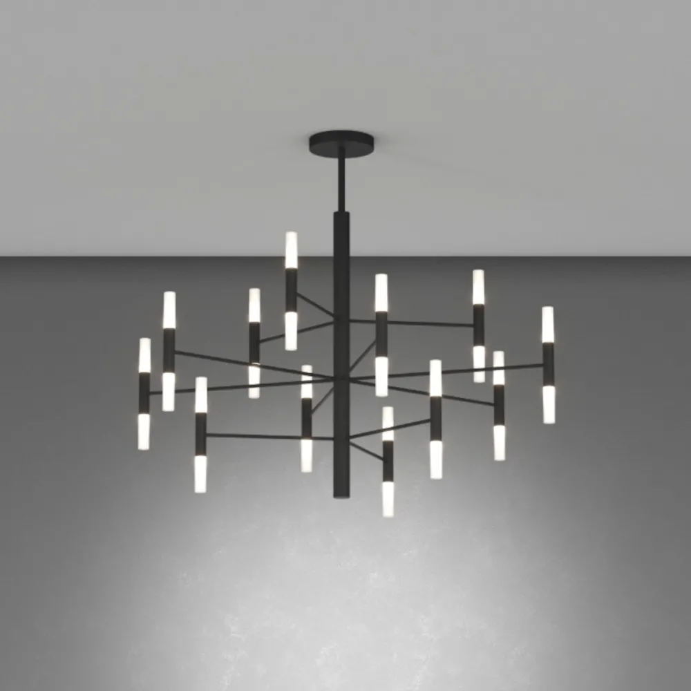 Lustre moderne à éclairage zénithal SPACE 1226 100 G9 LED