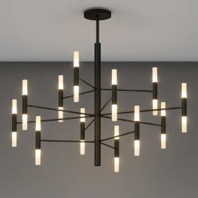 Lámpara de araña moderna Top Light SPACE 1226 100 G9 LED