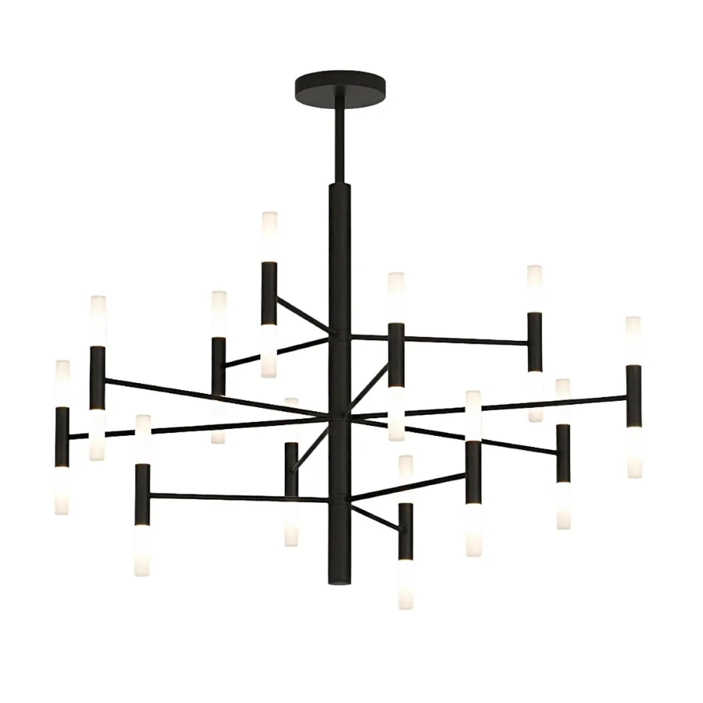 Lustre moderne à éclairage zénithal SPACE 1226 100 G9 LED