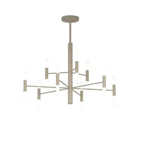 Lustre moderne à éclairage zénithal SPACE 1226 80 G9 LED