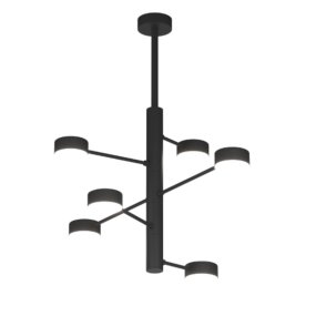 Moderner Kronleuchter Top Light OCTOPUS 1227 6 GX53 LED verstellbar Metall