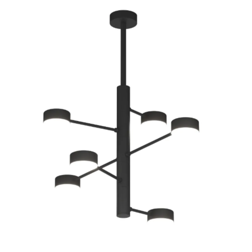 Moderner Kronleuchter Top Light OCTOPUS 1227 6 GX53 LED