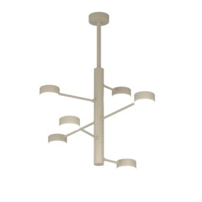 Moderner Kronleuchter Top Light OCTOPUS 1227 6 GX53 LED verstellbar Metall