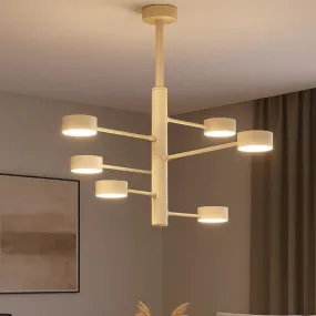 Lustre moderne à éclairage octopus 1227 6 GX53 LED