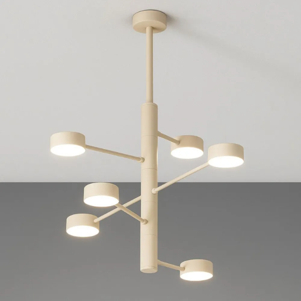 Lustre moderne à éclairage octopus 1227 6 GX53 LED