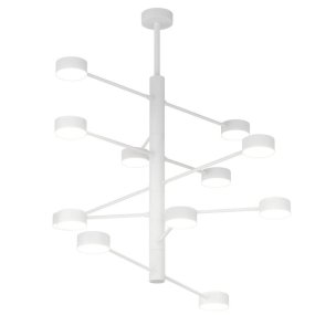 Lámpara de araña moderna Top Light OCTOPUS 1227 12 GX53 LED metal ajustable