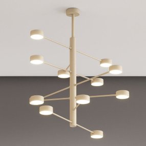 Moderner Kronleuchter Top Light OCTOPUS 1227 12 GX53 LED verstellbar Metall