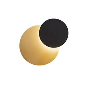 Applique classica Perenz DRUM 8230 OR LC 33W LED 2640LM metallo oro nero orientabile inclinabile