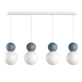 Lampadario moderno Top Light COTTAGE 1228 S4 R G9 LED vetro metallo