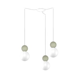 Lampadario moderno Top Light COTTAGE 1228 S3 S G9 LED vetro metallo