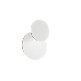 Applique moderna Perenz DRUM 8229 B LC 22W LED 1877LM metallo bianco orientabile inclinabile