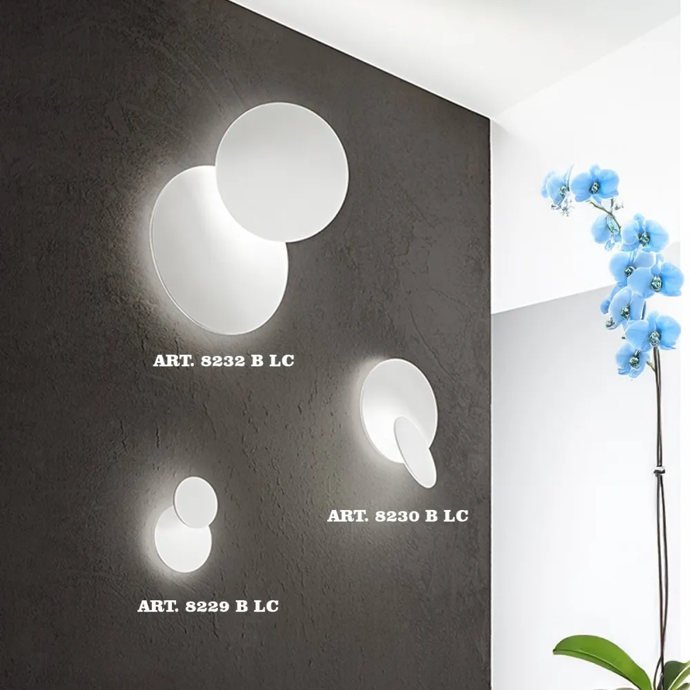 Aplique de pared moderno Perenz DRUM 8229 B LC