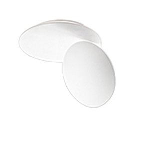 Moderne Deckenleuchte Perenz DRUM 8232 B LC 43W LED 3440LM, weißes Metall, verstellbar, neigbar