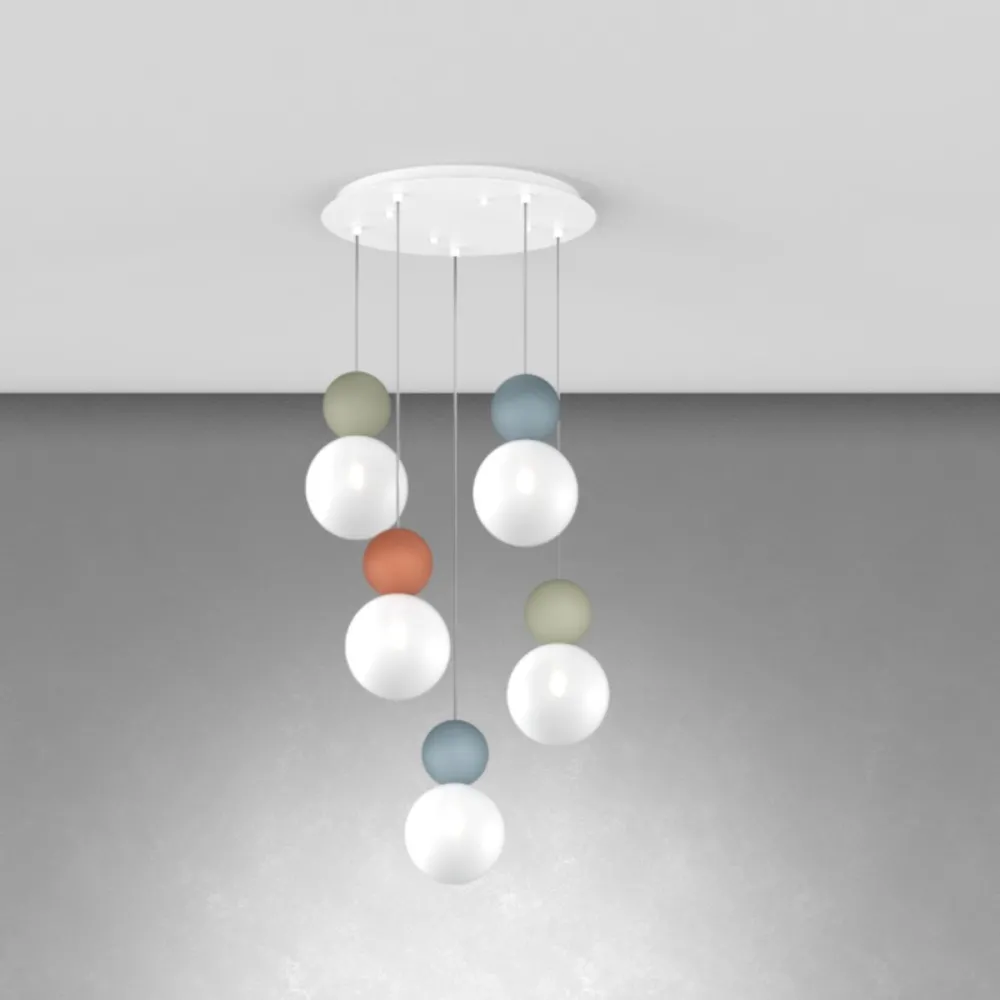 Lustre moderne Top Light COTTAGE 1228 S5 T G9 LED