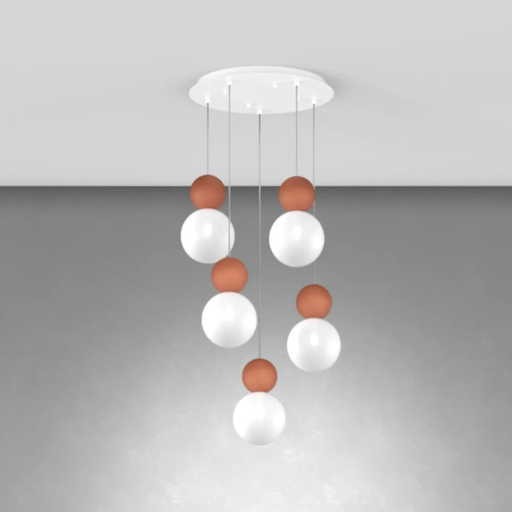 Lustre moderne Top Light COTTAGE 1228 S5 T G9 LED