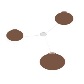 Perenz NEBULA 8438 8440 8442 MM composition de plafond brun métallique