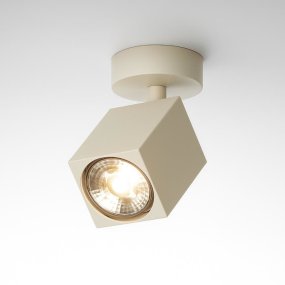 Faretto moderno Top Light KIBO 1230 1 GU10 LED orientabile metallo