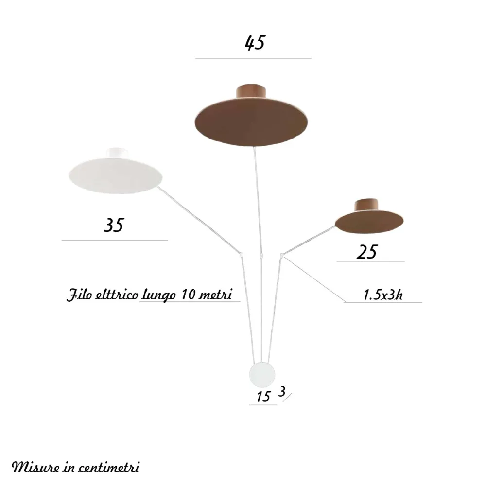 Perenz NEBULA 8438 8440 8442 B MM Wandzusammensetzung
