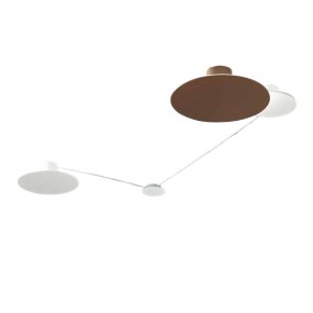 Perenz NEBULA 8438 8440 8442 B MM LED CCT composición de techo regulable blanco marrón