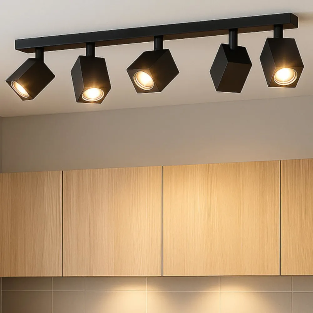 Moderne Schienenleuchte KIBO 1230 5 GU10 LED