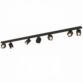 Foco de carril moderno KIBO 1230 7 GU10 LED