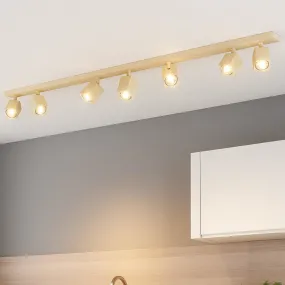 Foco de carril moderno KIBO 1230 7 GU10 LED