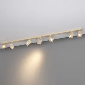 Moderne Schienenstrahler-Aufsatzleuchte KIBO 1230 7 GU10 LED