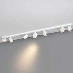 Moderne Schienenstrahler-Aufsatzleuchte KIBO 1230 7 GU10 LED