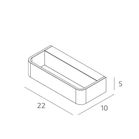 Applique SMART 1232/22 di Top Light