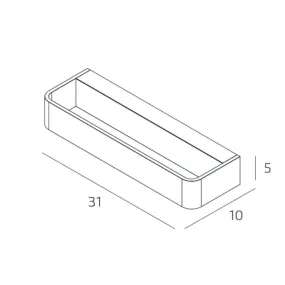 Applique SMART 1232/31 di Top Light