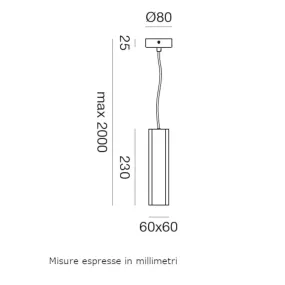 Gea Led GSO100 GU10 LED moderne Pendelleuchte