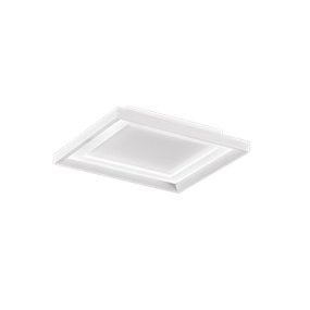 Plafoniera moderna Perenz illumina PANEL 8428 B LC LED 2400LM 3000K alluminio metallo acrilico bianco opaco