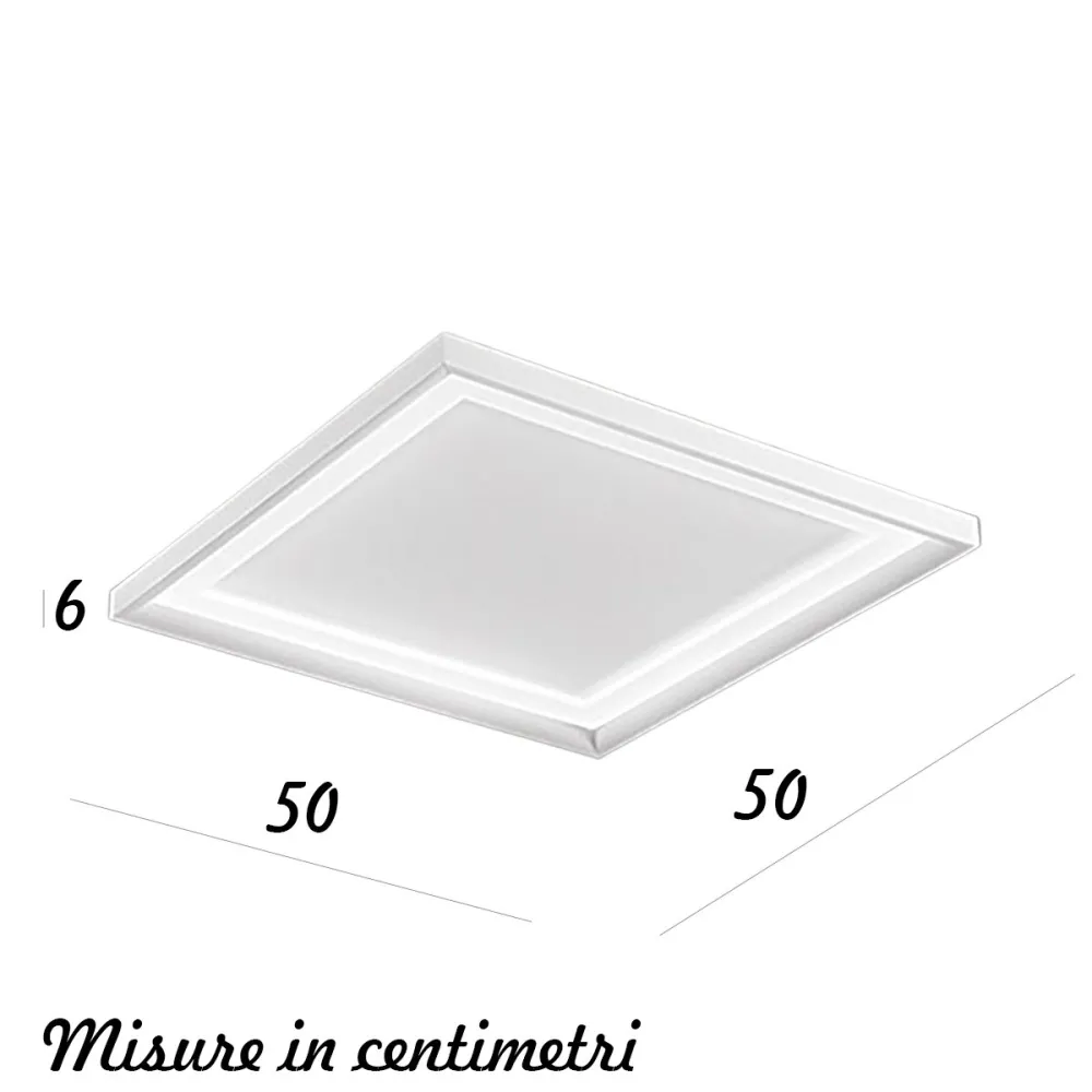 Plafonnier moderne Perenz illumine PANEL 8430 B LC