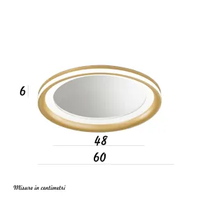 La moderna lámpara de techo Perenz ilumina MIRO' 8260 OR LC