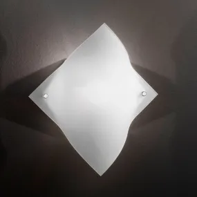 Aplique de pared de cristal satinado Perenz CAKE 6022