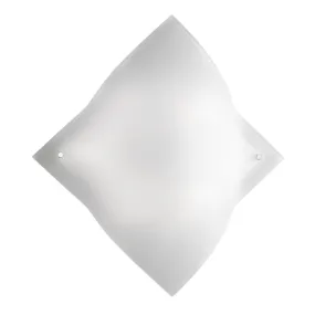 Aplique de pared de cristal satinado Perenz CAKE 6024