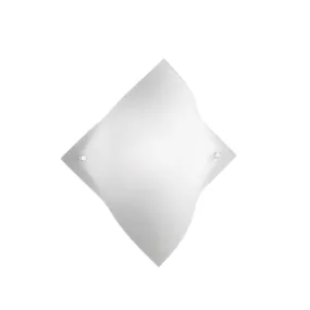 Applique murale en verre satiné Perenz CAKE 6022