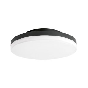 Plafón moderno Gea Led GPL360 LED IP65 fabricado en aluminio y policarbonato