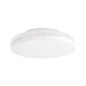 Plafón moderno LED Gea Led GPL361 IP65, aluminio y policarbonato
