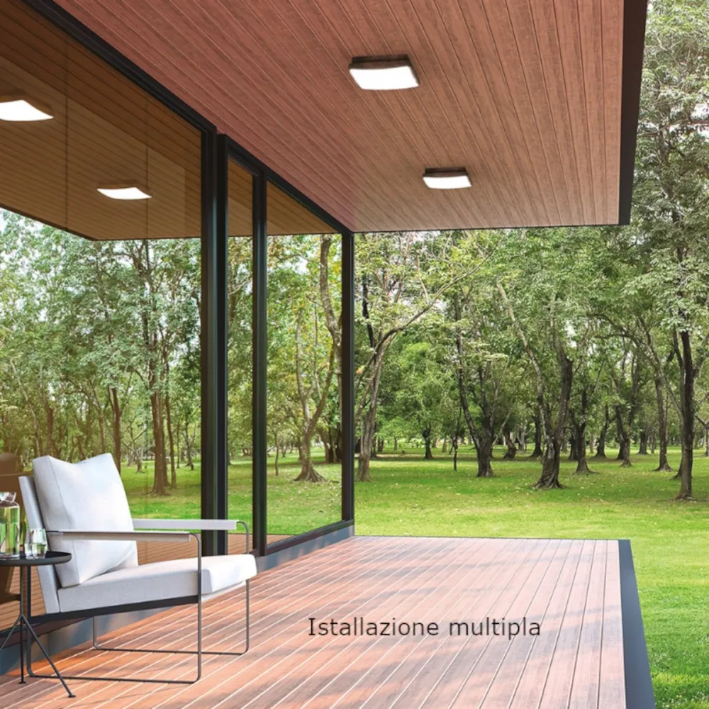 Lámpara de techo moderna LED IP65 Gea Led GPL370