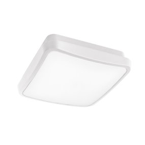 Lámpara de techo moderna Gea Led GPL371 LED IP65, aluminio, policarbonato