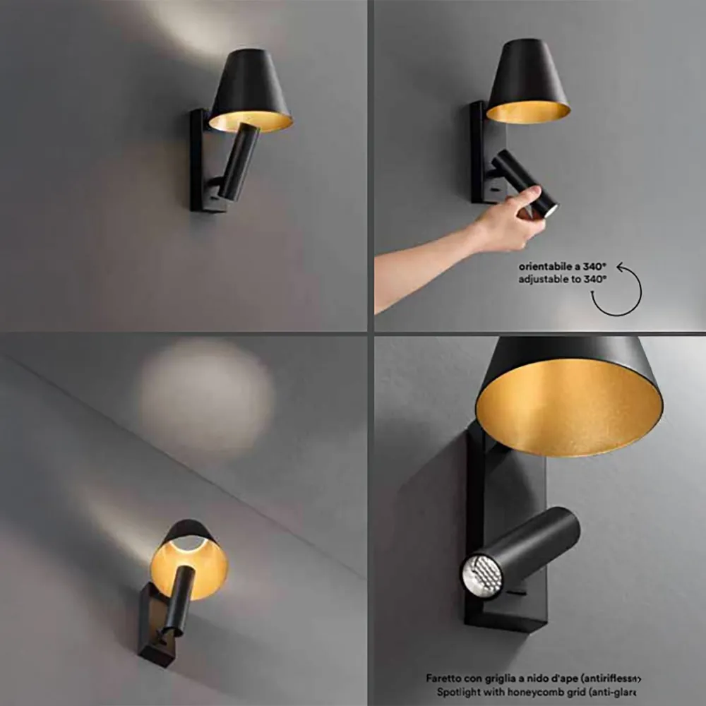 Aplique de pared Perenz REVERSE 8472 N LC