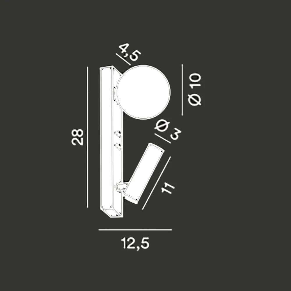 Applique Perenz FOG 8484 GR LC