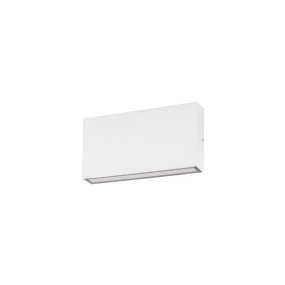 Applique moderno Gea Led GES2210 LED IP65 alluminio bianco biemissione
