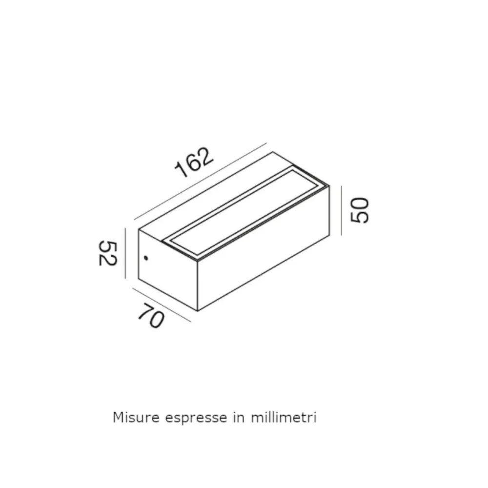 Applique moderno Gea Led GES2240 LED IP65