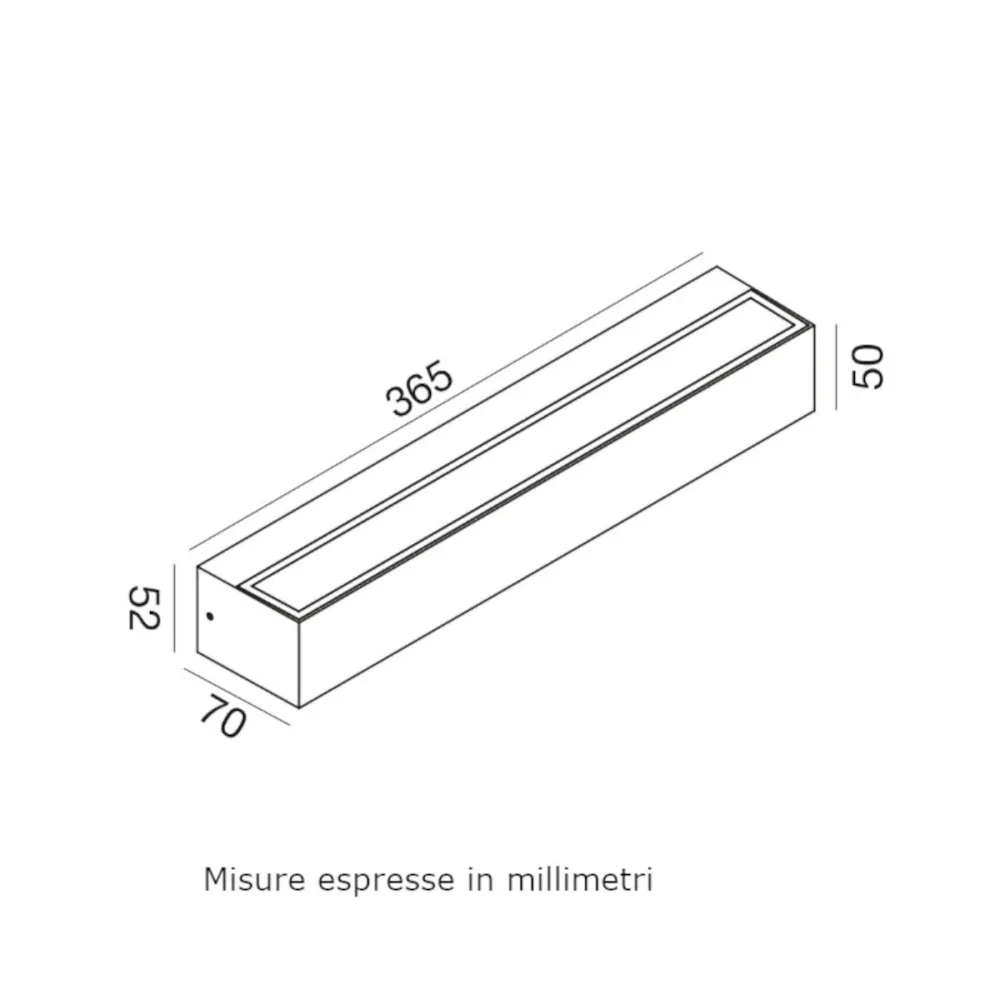 Applique moderno Gea Led GES2246 LED IP65