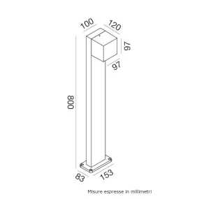 Lampadaire LED classique Gea Led GES2322