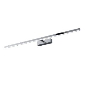 Applique murale Perenz RIGA 8044 CL CT LED CCT 1680LM IP44, diffuseur réglable, métal chromé poli