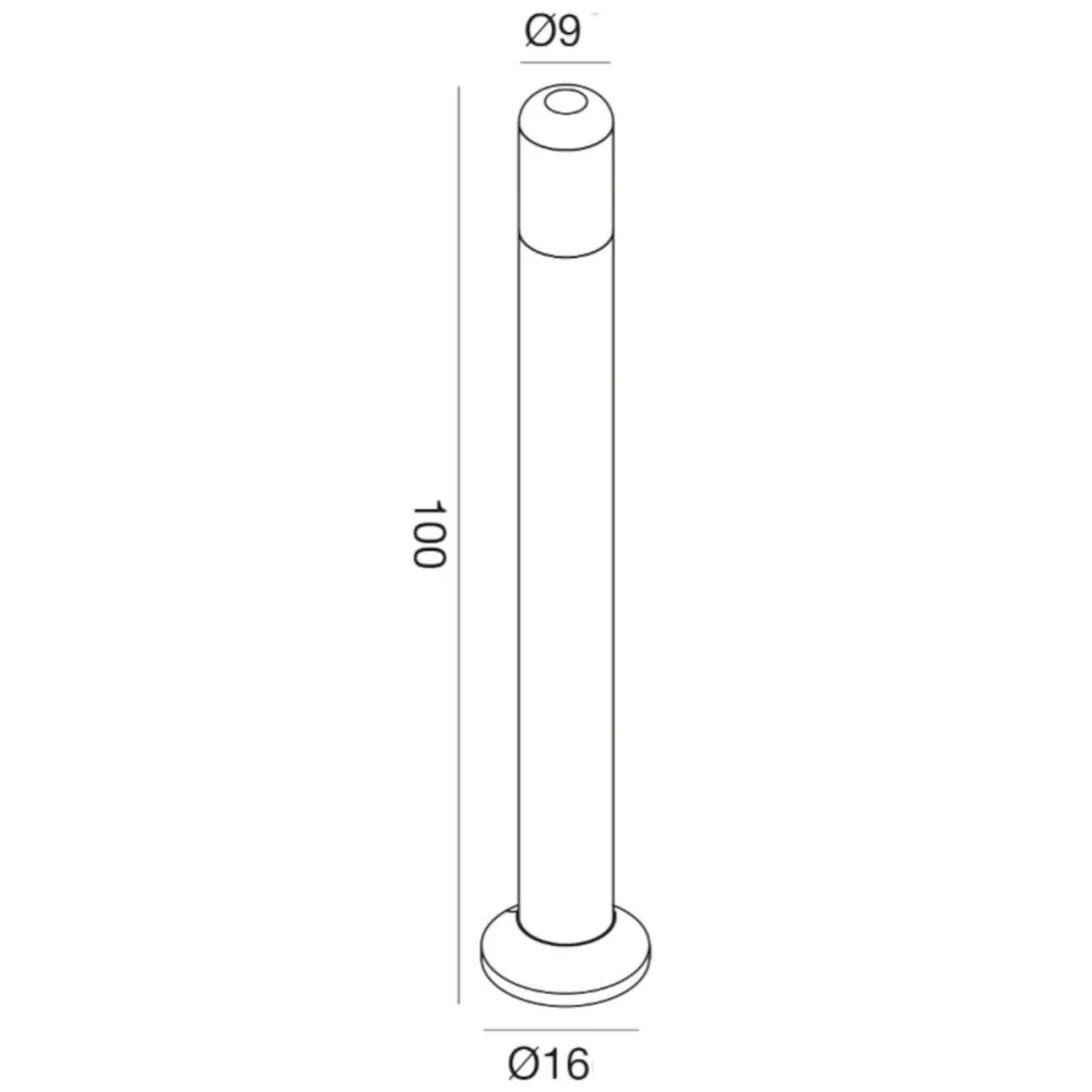 Gea Led GES2261 E27 LED-Modern-Laternenmast