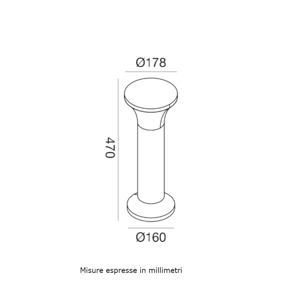 Gea Led GES2270 E27 LED-Modern-Laternenmast
